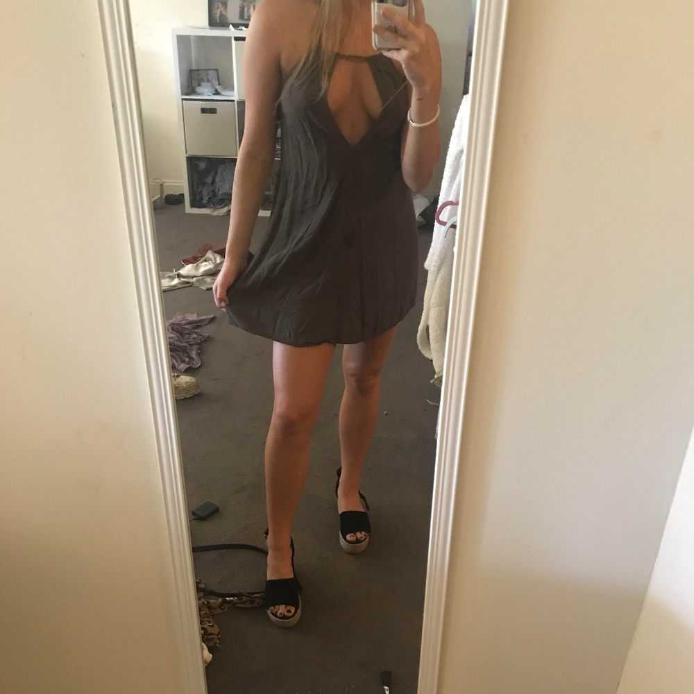 Tobi Green Dress